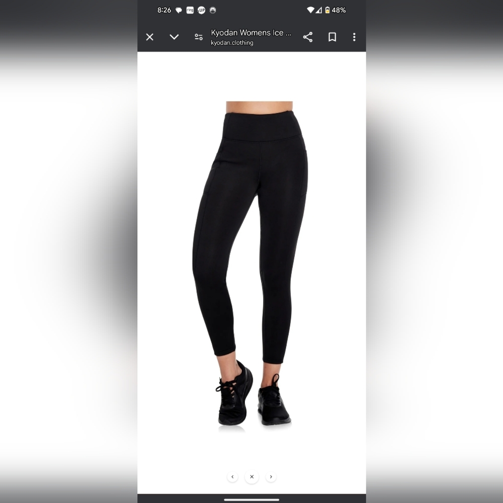 Kyodan Sherpa warm winter leggings high waist XL NWT